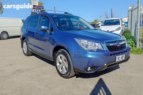 Blue 2014 Subaru Forester Wagon 2.5I-L
