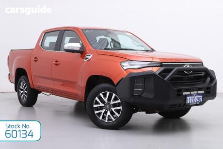 Orange 2022 LDV T60 Double Cab Utility Max Luxe (4X4)