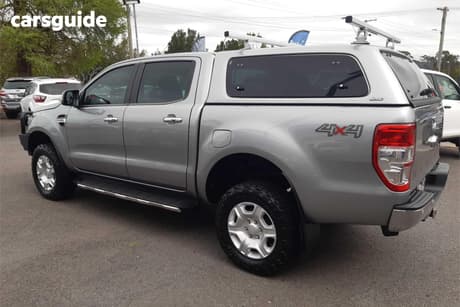 Silver 2016 Ford Ranger Dual Cab Utility Xlt 3.2 (4X4)