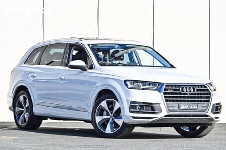 White 2018 Audi Q7 Wagon 3.0 Tdi Quattro