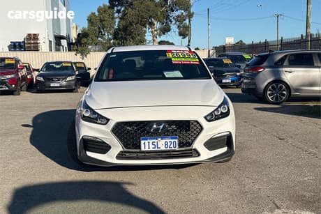 White 2022 Hyundai I30 Hatchback N Line