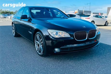 Black 2010 BMW 730D Sedan 30D