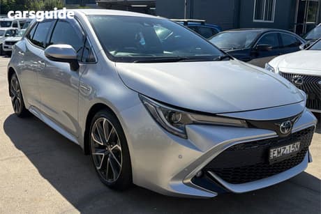 Silver 2021 Toyota Corolla Hatchback Zr Hybrid