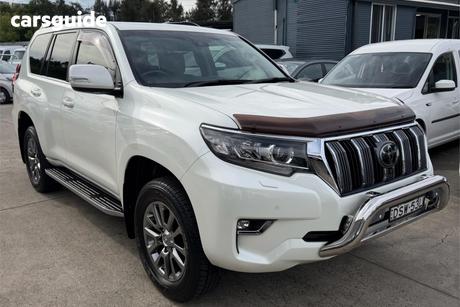 White 2017 Toyota Landcruiser Prado Wagon Kakadu (4X4)