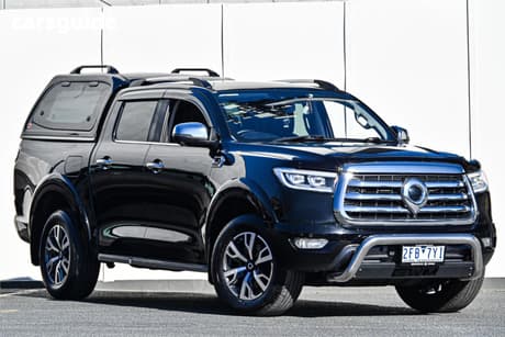 Black 2021 GWM UTE Dual Cab Utility Cannon-X (4X4)
