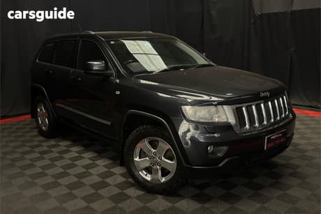 Silver 2012 Jeep Grand Cherokee Wagon Laredo (4X4)