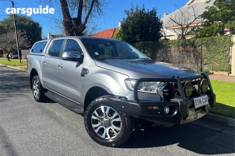 Silver 2019 Ford Ranger Double Cab Pick Up Xlt 3.2 (4X4)