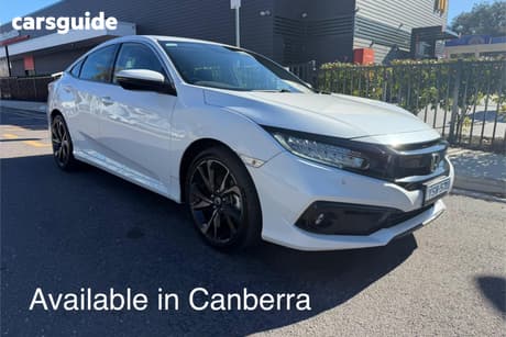 White 2020 Honda Civic Sedan Rs