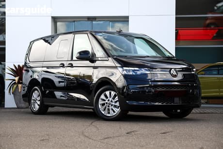 Black 2026 Volkswagen Multivan Wagon Life Lwb Tdi360 (7 Seat)