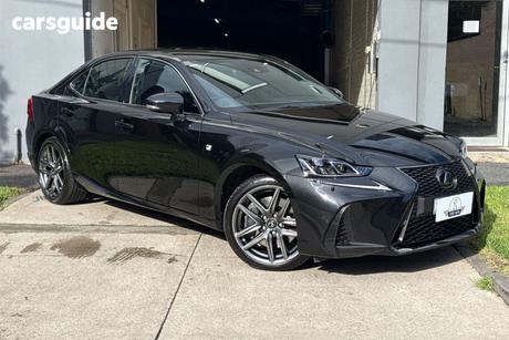 Black 2018 Lexus IS300 Sedan F Sport