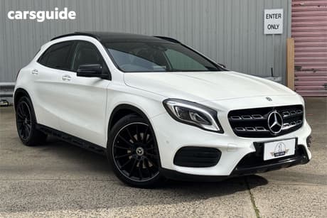 White 2018 Mercedes-Benz GLA250 Wagon 4Matic