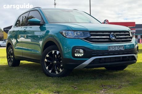 Blue 2023 Volkswagen T-Cross Wagon 85Tfsi Life