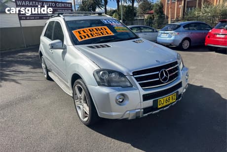 Silver 2011 Mercedes-Benz ML350 Wagon Cdi (4X4)