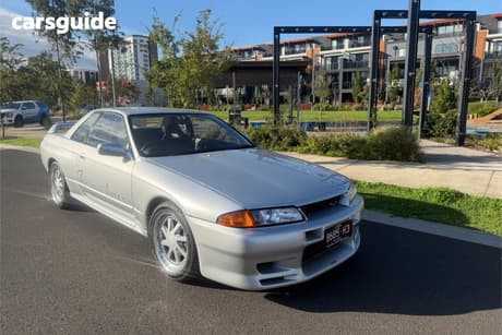 White 1993 Nissan Skyline Coupe Gtr