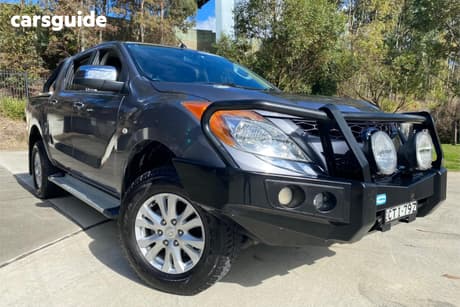 Grey 2014 Mazda BT-50 Dual Cab Utility Xtr (4X4)