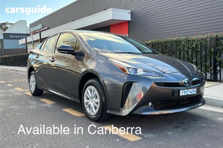 Grey 2021 Toyota Prius Hatchback Base (Hybrid)