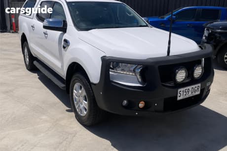 White 2021 Ford Ranger Double Cab Chassis Xlt 3.2 (4X4)