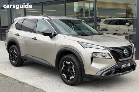 Silver 2024 Nissan X-Trail Wagon N-Trek (4Wd)