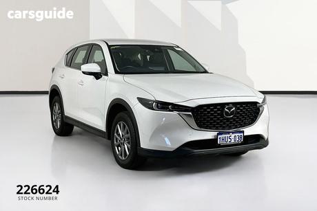 White 2022 Mazda CX-5 Wagon Maxx (Fwd)