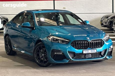 Blue 2022 BMW 218I Coupe M Sport Gran Coupe