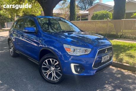 Blue 2016 Mitsubishi ASX Wagon Ls (2Wd)