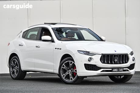White 2017 Maserati Levante Wagon