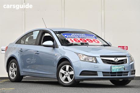 Blue 2011 Holden Cruze Sedan Cd