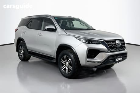 Silver 2024 Toyota Fortuner Wagon Gxl