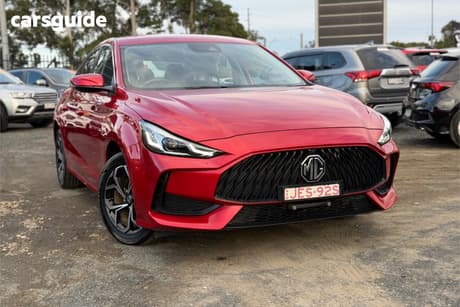Red 2023 MG MG5 Sedan Vibe