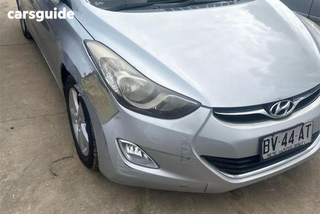 Silver 2013 Hyundai Elantra Sedan Elite