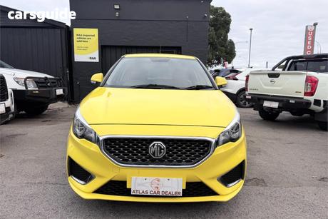 Yellow 2021 MG MG3 Hatchback Excite (With Navigation)