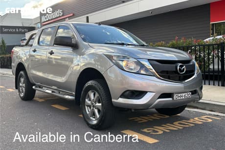 Grey 2016 Mazda BT-50 Dual Cab Utility Xt (4X4)