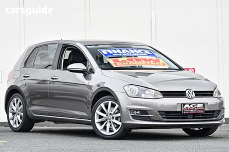 Grey 2016 Volkswagen Golf Hatchback 110 Tsi Highline
