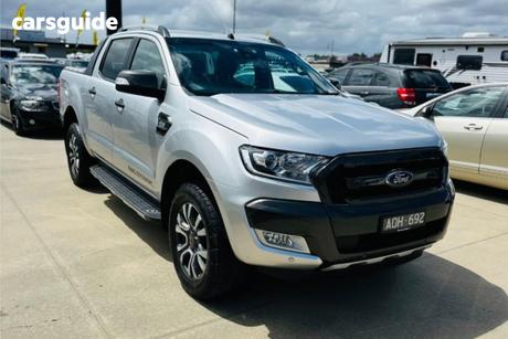 Silver 2017 Ford Ranger Dual Cab Pick-up Wildtrak 3.2 (4X4)