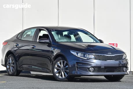 Grey 2015 Kia Optima Sedan Si