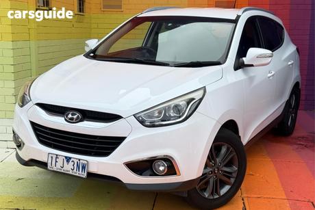 White 2015 Hyundai IX35 Wagon Se (Fwd)