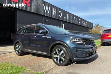 Blue 2022 Kia Sorento Wagon Sport 7 Seat