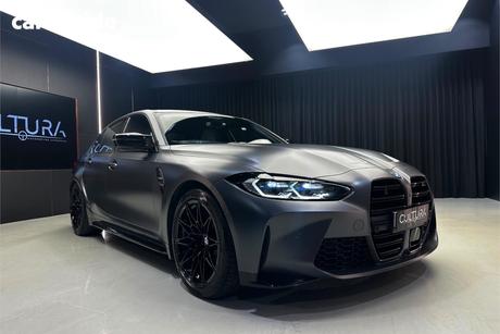 Grey 2021 BMW M3 Saloon Competition