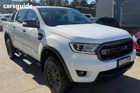 White 2021 Ford Ranger Double Cab Pick Up Fx4 2.0 (4X4)
