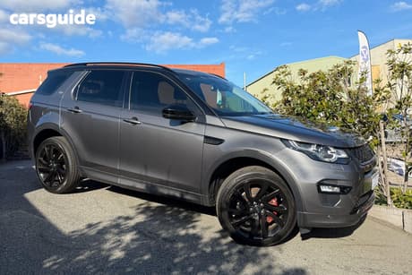 Grey 2017 Land Rover Discovery Sport SUV SD4 (177KW) HSE LUXURY 5 SEAT L550 MY18