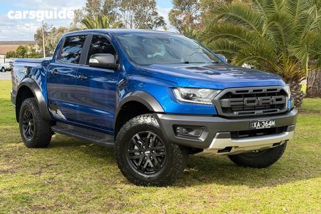 Blue 2019 Ford Ranger Double Cab Pick Up Raptor 2.0 (4X4)
