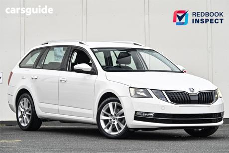 White 2019 Skoda Octavia Wagon 110 Tsi