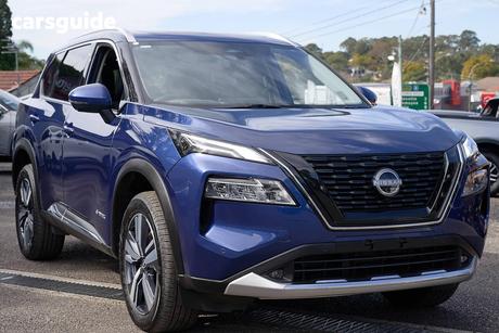 Blue 2024 Nissan X-Trail Wagon Ti-L (4Wd) E-Power (Hybrid)