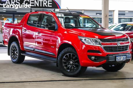 Red 2017 Holden Colorado Crew Cab Pickup Z71 (4X4)