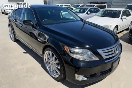 Black 2007 Lexus LS Sedan HYBRID