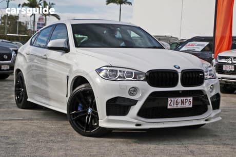 White 2016 BMW X6 SUV F86 4X4