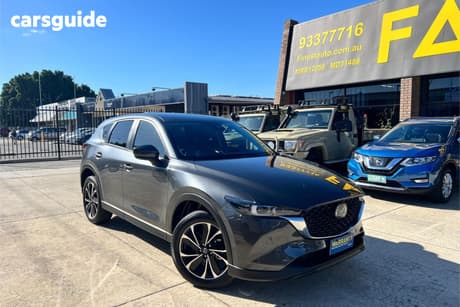 Grey 2023 Mazda CX-5 Wagon G25 Touring (Awd)