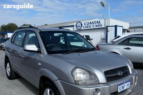 Silver 2007 Hyundai Tucson Wagon City