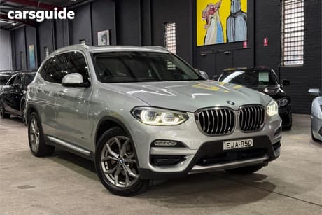 Silver 2017 BMW X3 Wagon Xdrive 20D