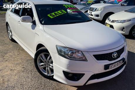 White 2011 Toyota Aurion Sedan Sportivo Zr6